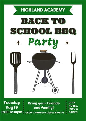  Back to School BBQ & Open House